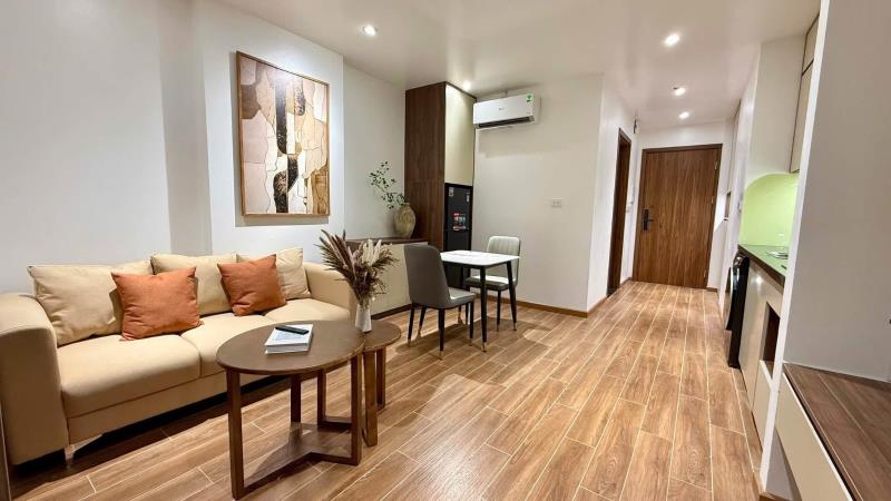 Cho thuê căn hộ 1pn - 45m2 tách bếp thiết kế hiện đại - ngay tại hai bà trưng, quận 3 gần chợ tân định và giáp với quận 1 - Ảnh 4