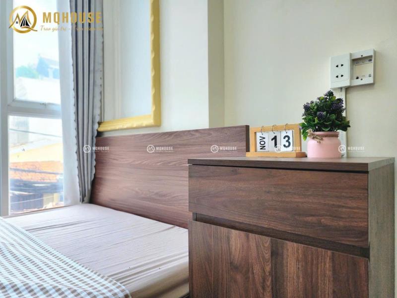 Trường chinh -  tân bình  🛵 5p đi xe tới vhu  ☘️ tiện ích  ✓ 2 phòng ngủ cửa sổ trời - siêu rộng rãi - siêu đón gió  ✓ full nội thất như hình  - khoá cửa phòng vân tay an ninh  ✓ hầm xe rộng rãi -  - Ảnh 3