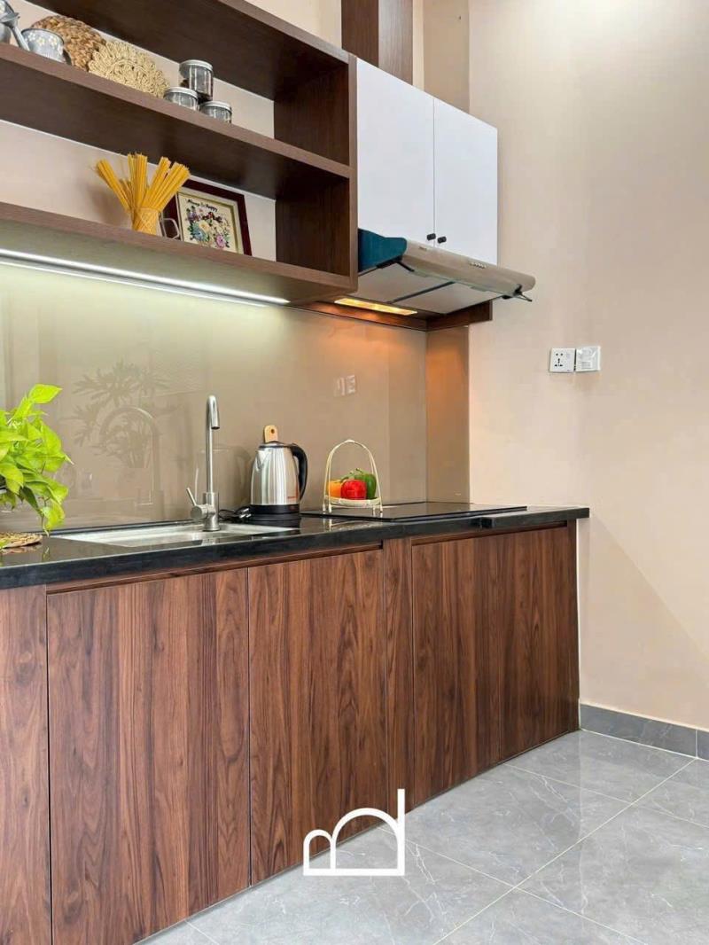 Cho thuê căn hộ 1 phòng ngủ full nội thất gần sân vận động quân khu 7 quận tân bình - Ảnh 4