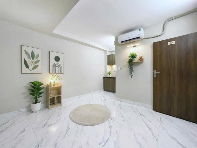 Cho thuê căn hộ có thang máy - máy giặt riêng - ngay ngã tư hàng xanh - ung văn khiêm - bình thạnh - giá rẻ chỉ từ 5x