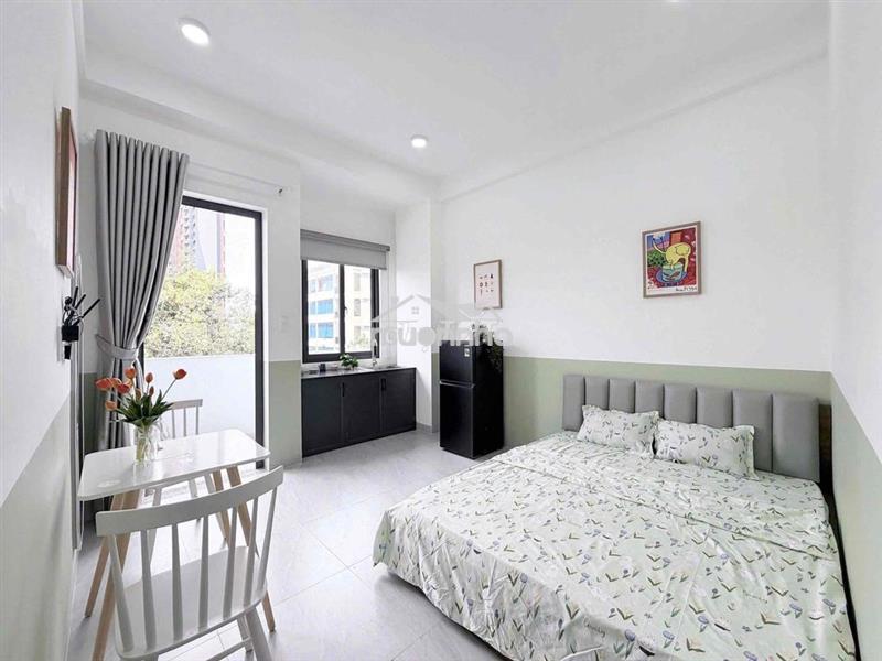 Cho thuê căn hộ studio ban công tại đảo kim cương - quận 2