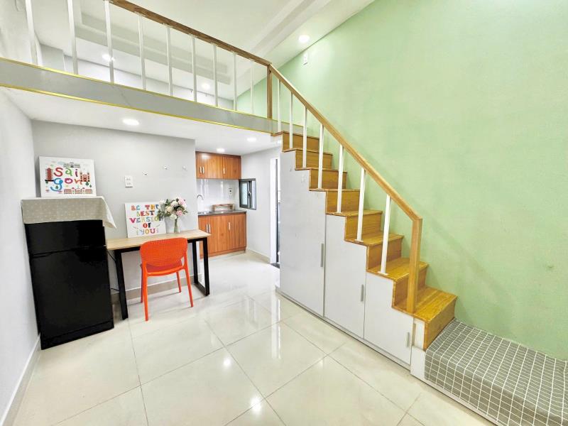 Phòng duplex thang máy_hầm xe_máy nước nóng ngay chu văn an gần bùi đình tuý ,nguyễn xí ,đinh bộ lĩnh qua quận 1,3,10 thuận tiện !