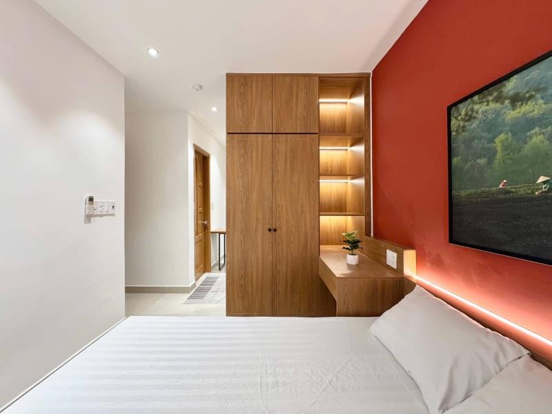 Cho thuê phòng trọ - 25m2 thiết kế hiện đại full nội thất - ngay tại hai bà trưng, quận 3 gần chợ tân định và giáp với quận 1 - Ảnh 4