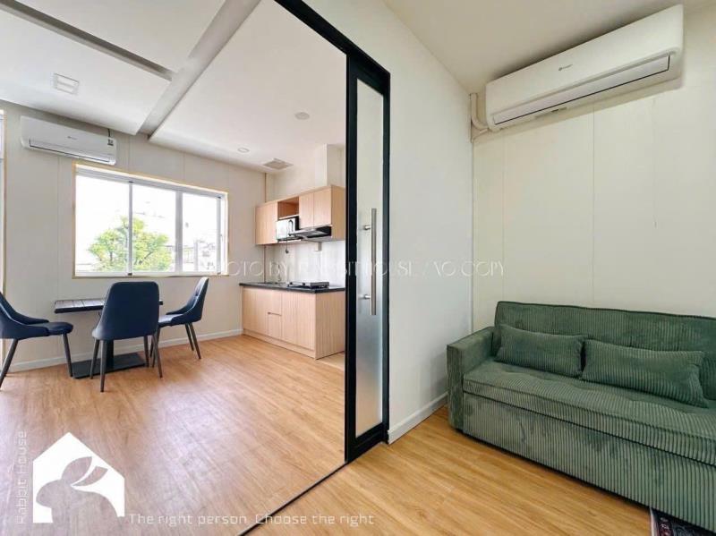 Cho thuê căn hộ 1 phòng ngủ có máy giặc riêng gần nhà ga t3 quận tân bình  - Ảnh 4