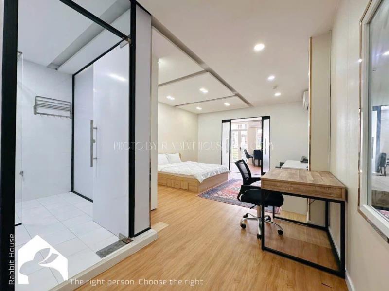 Cho thuê căn hộ 1 phòng ngủ có máy giặc riêng gần nhà ga t3 quận tân bình  - Ảnh 3