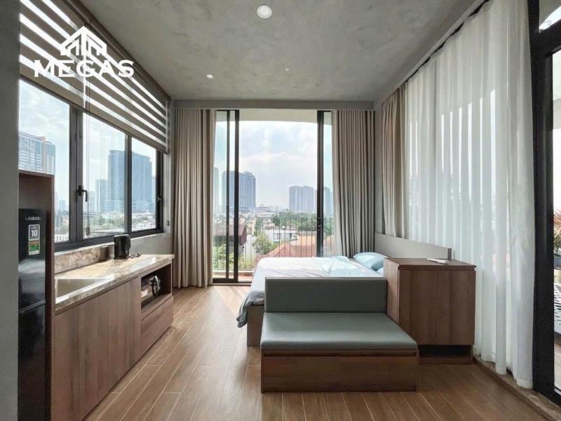 Cho thuê căn hộ studio full nội thất gần vòng xoay lăng cha cả quận tân bình 