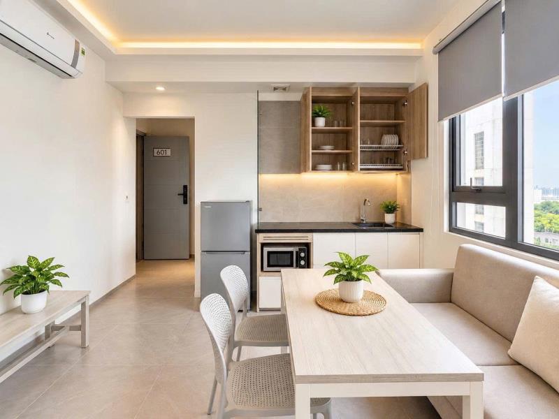 Cho thuê căn hộ ban công full nội thất – gần lotte mart, vivocity, ufm, tdtu, rmit - Ảnh 2