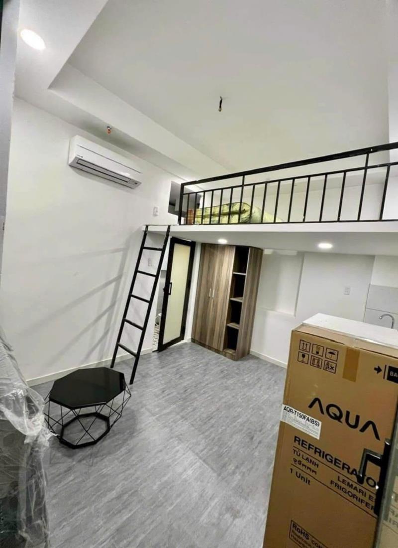 CHO THUÊ CĂN HỘ GÁC LỬNG Q10 | TÔ HIẾN THÀNH – CỔNG SAU CMT8 | THANG MÁY – FREE 2 XE – FULL NỘI THẤT