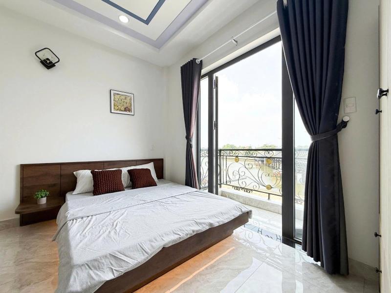 Studio ban công full nội thất – vào ở là như homestay của chính mình - đường nguyễn thái sơn gần đại học văn lang