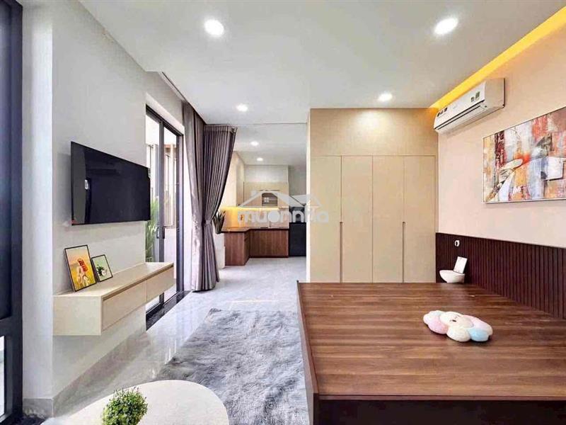 Căn hộ mini ban công tone gỗ siêu xinh 35m2 - hậu giang - quận 6 📍