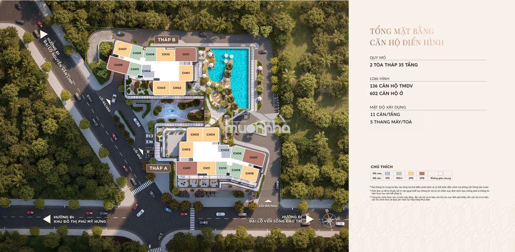 Căn 1pn+ 57m2 view sông cách phú mỹ hưng 5 phút, tặng 3 năm pql - Ảnh 3