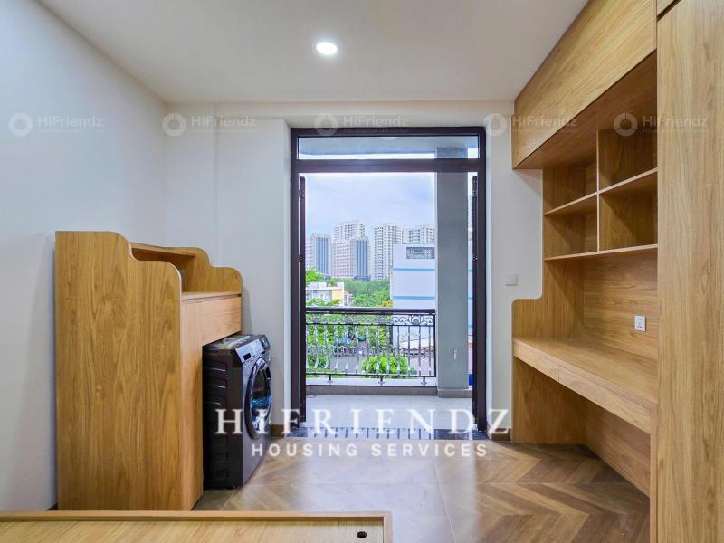 1 phòng ngủ ban công có nệm sofa máy giặt riêng full nội thất đường số 1 tân mỹ quận 7 - Ảnh 3
