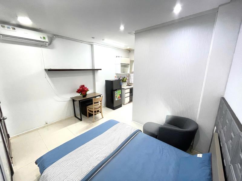 🏙️ Cho thuê căn hộ ban công thoáng mát, máy giặt riêng, full nội thất võ trường toản bình thạnh | gần chợ bà chiểu, hàng xanh & đại học hutech,gtvt - Ảnh 2
