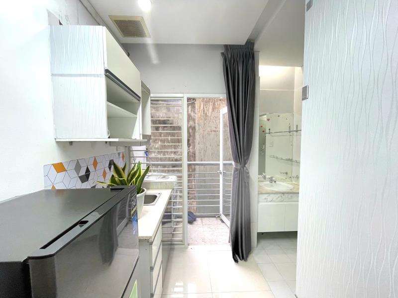 🏙️ Cho thuê căn hộ ban công thoáng mát, máy giặt riêng, full nội thất võ trường toản bình thạnh | gần chợ bà chiểu, hàng xanh & đại học hutech,gtvt - Ảnh 3