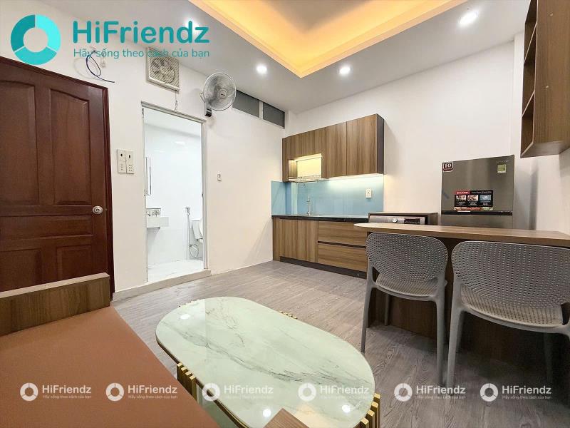 Căn hộ 1pn siêu đẹp ngay cv gia định - Ảnh 2