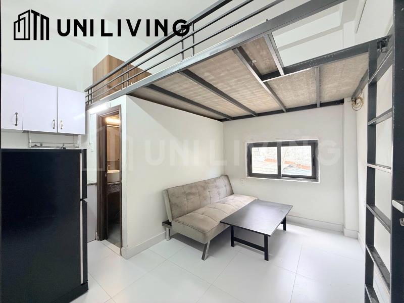 Phòng duplex 35m2_gác cao_thang máy_lê quang định_gần emart_iuh_đh văn lang