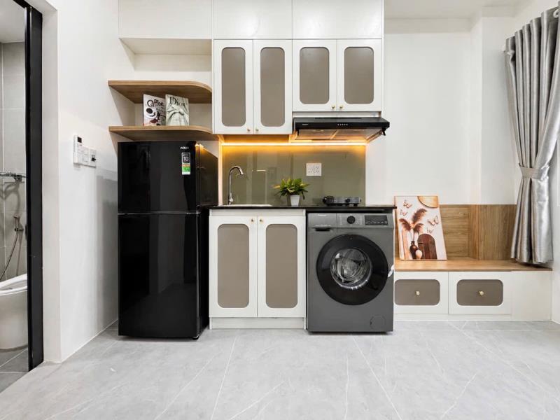 Trống sẵn căn hộ mới tách bếp nằm ngay bình thạnh - tách bếp - full nội thất - gần quận 1 - trung tâm - phú nhuận  - Ảnh 4