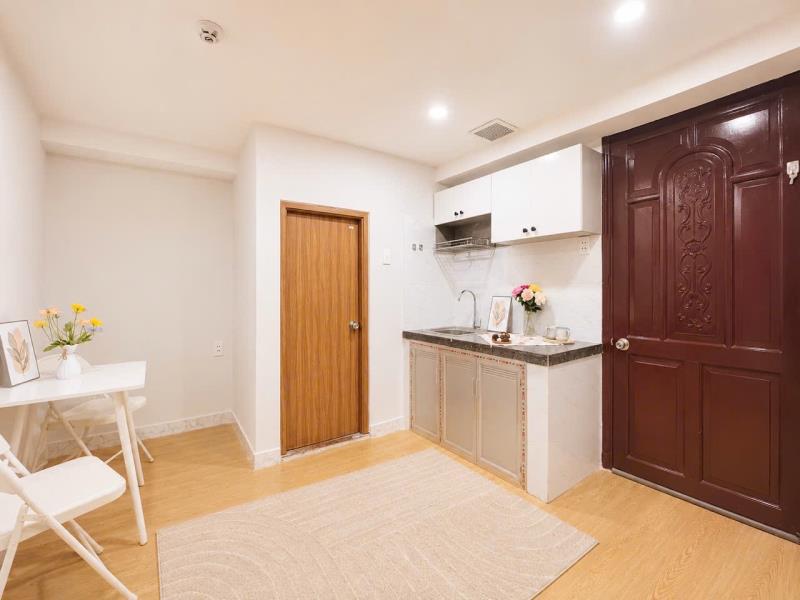 Căn hộ 1pn cửa vòm sang trọng - trần mai ninh gần ngã tư bảy hiền - Ảnh 4