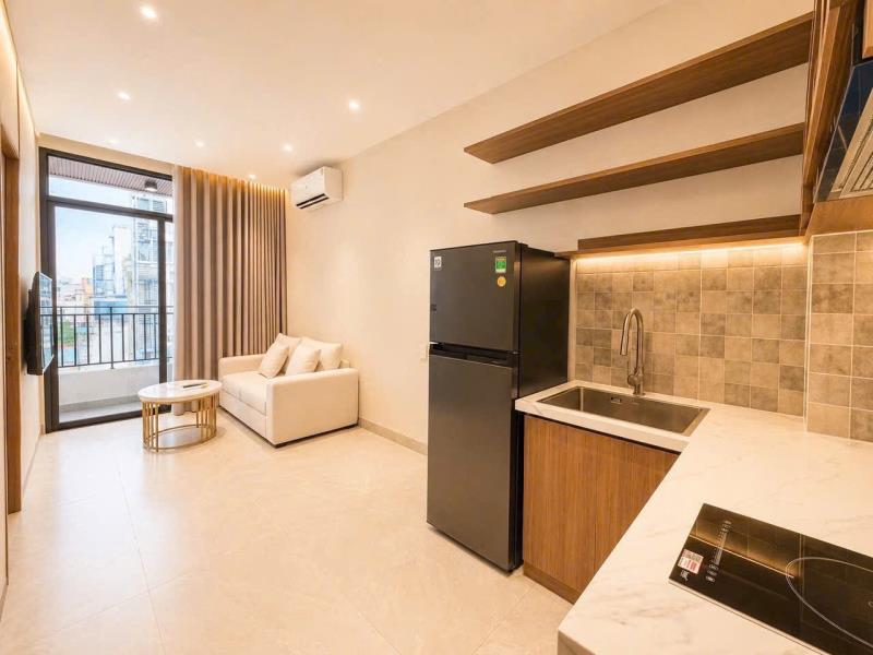 Cho thuê căn hộ ban công 40m2 full nội thấy nằm gần lotte mart sc vivo ufm tdtu rmit nttu quận 7 - Ảnh 3