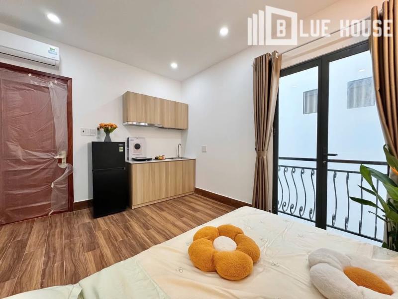 Cho thuê phòng studio ban công ngay cv làng hoa gv - Ảnh 3