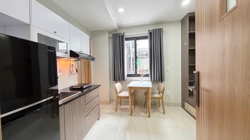 Cho thuê căn hộ cửa sổ lớn, bếp xa giường, full nội thất cao cấp – nguyễn văn đậu, bình thạnh sát quận 1, phú nhuận giá chỉ 6trx