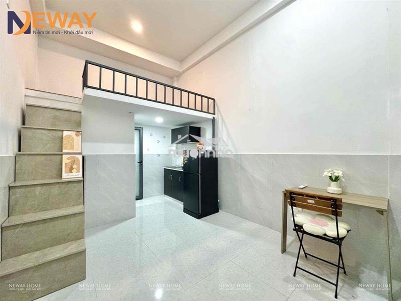 Phòng trọ trệt có gác full nội thất - kế bên đại học văn hiến - âu cơ