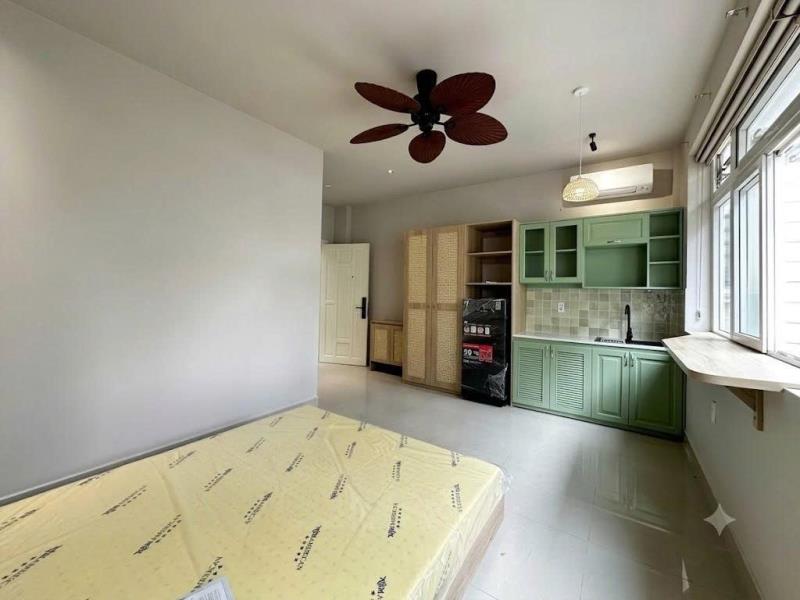 Studio cửa sổ lớn diện tích rộng full nội thất cho xe điện và pet him lam quận 7 - Ảnh 2