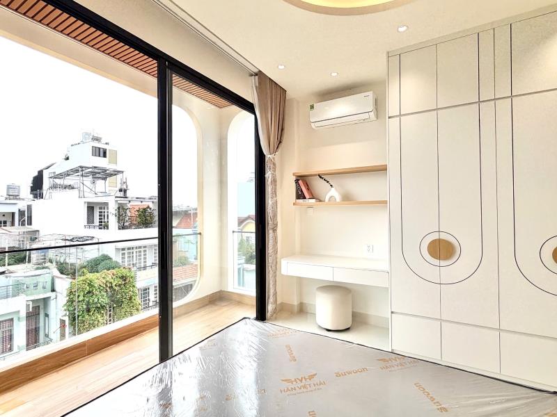 Cho thuê căn hộ 1 phòng ngủ ban công full nội thất cao cấp mới 100% tân kiểng quận 7 - Ảnh 4