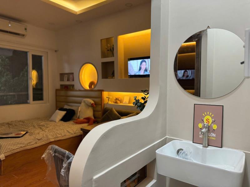 1 phòng ngủ ban công style homestay cuốn hút giới trẻ - ngay hutech ung văn khiêm - view sông  - Ảnh 4