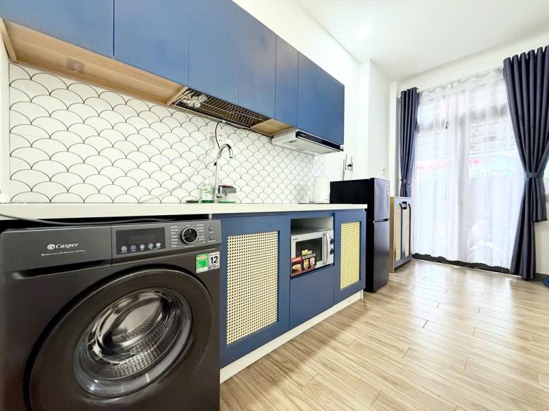 Cho thuê căn hộ 1 phòng ngủ phú nhuận, full nội thất, máy giặt riêng, cửa sổ lớn, gần sân bay tân sơn nhất, bình thạnh, quận 1