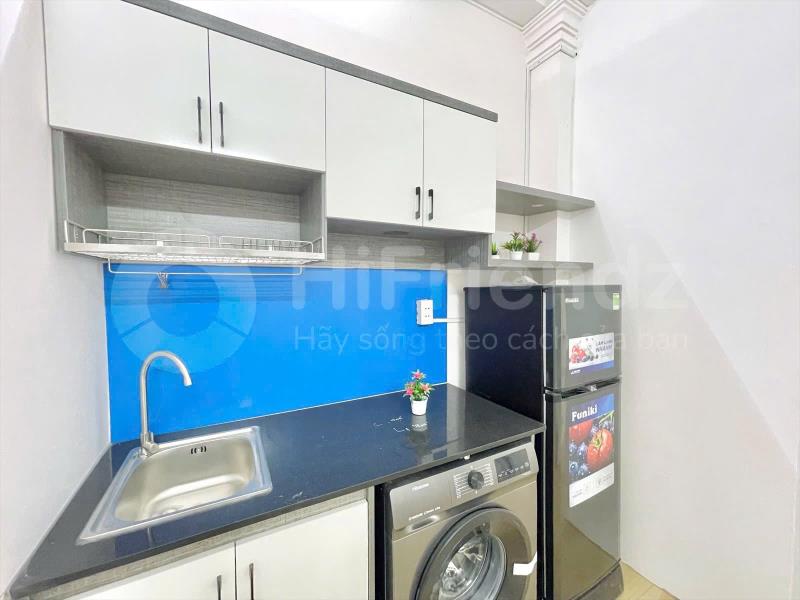 Cho thuê căn hộ 2 pn rộng 50m² thoáng mát – máy giặt riêng, full nội thất – đinh bộ lĩnh, bình thạnh gần hàng xanh - 0941746163 - Ảnh 4