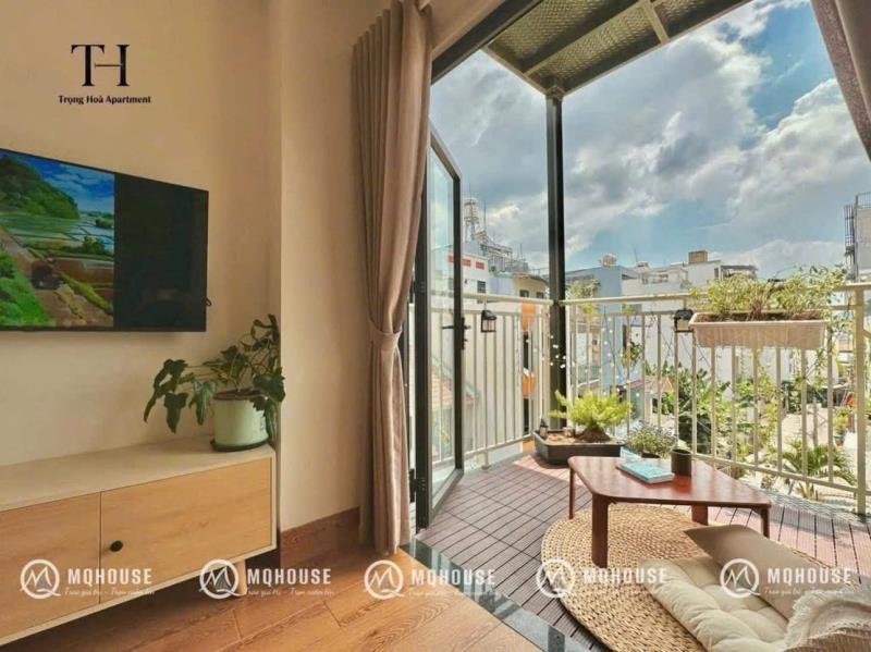 🏡Cho thuê căn hộ tân bình 1pn ban công, full nội thất, máy giặt riêng, thang máy – gần sân bay tân sơn nhất | bạch đằng, phường 2 - Ảnh 2