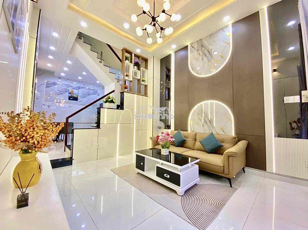 🚘 Bán nhà 4 tầng, xe hơi ngủ nhà, quang trung p.8, 4m x 13m, gò vấp - Ảnh 2