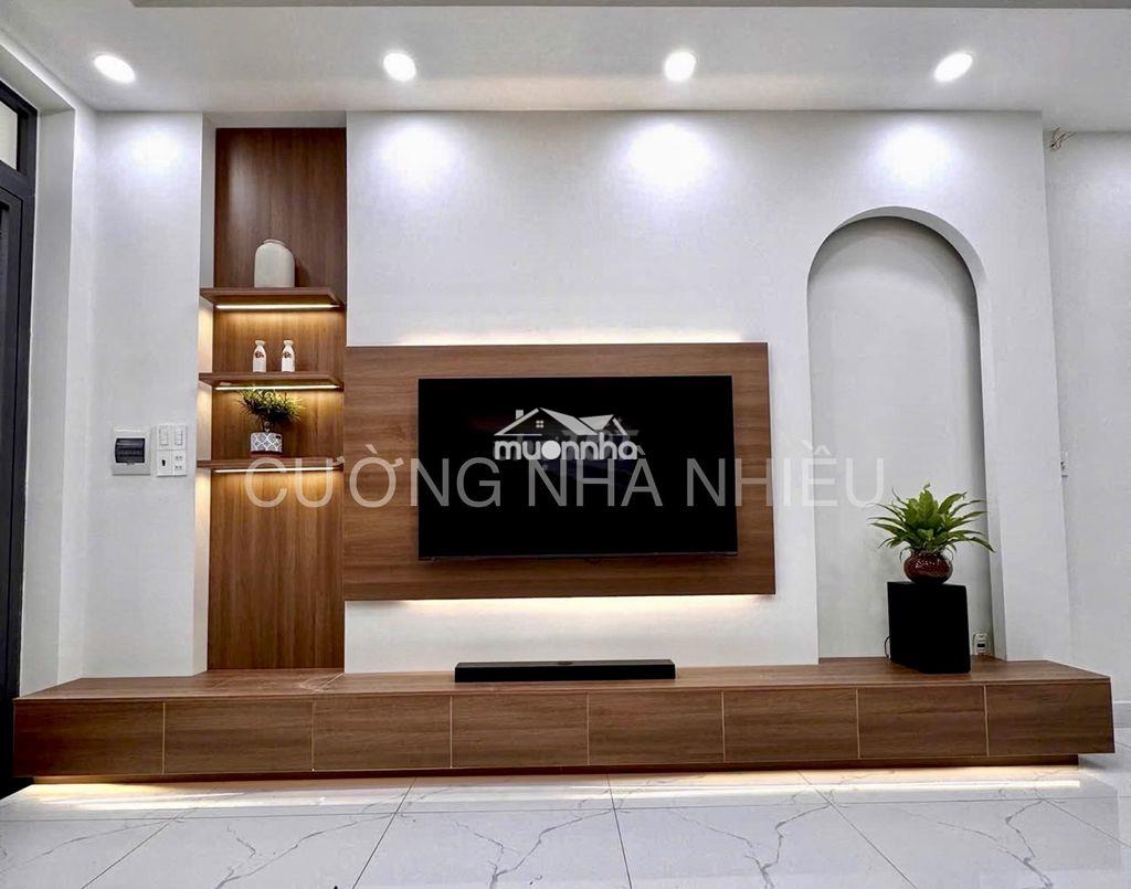 104m2 gần chợ phú thuận; 2 tầng đúc chắc chắn, sân rộng; cách mt 45m - Ảnh 3