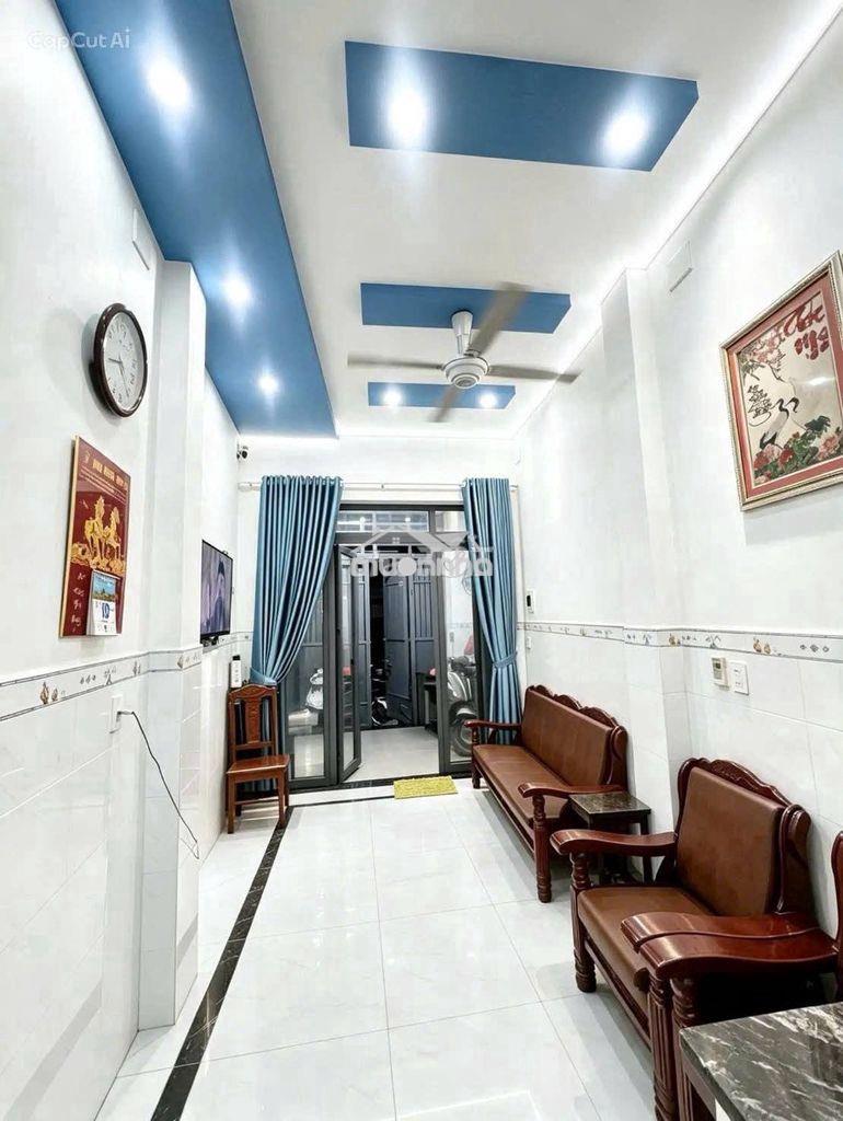 Bán nhà 4 tầng 4pn hẻm ô tô trần thị năm quận 12 giá 3.7 tỷ - Ảnh 2