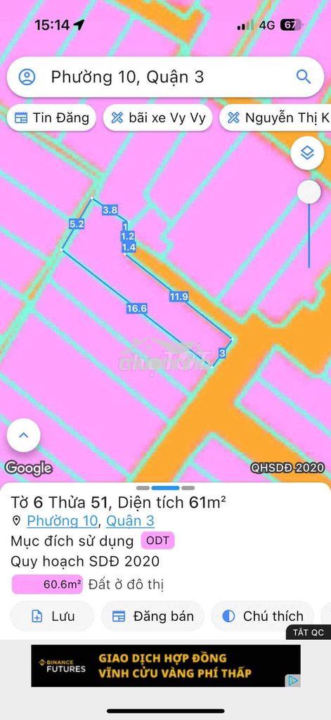 Nhà nát tại hẻm 348 cách mạng tháng 8, q3 - gần vòng xoay dân chủ - Ảnh 4