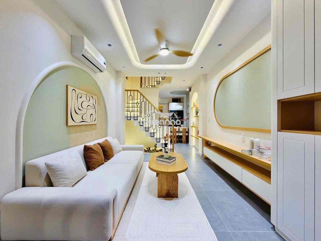 Nhà rẻ thiết kế đẹp giá rẻ hẻm xe rộng gò vấp - Ảnh 2