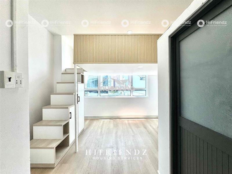 Duplex cửa sổ trời siêu thoáng thuận tiện q5 - sẵn máy lạnh, tủ lạnh