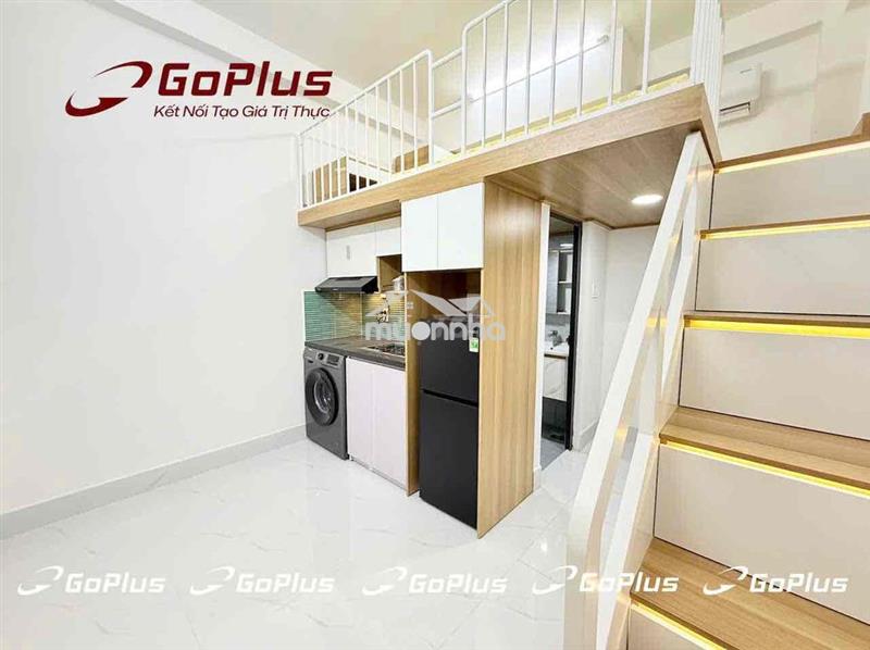 Phòng duplex nội thất gỗ cao cấp quận 12