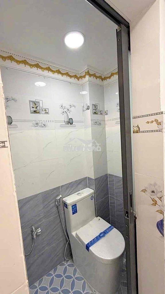 Nhà mới nhỏ xinh, nở hậu đẹp, 1/sẹc, ko qh - rạch bùng binh - 9m2, 3tầ - Ảnh 3