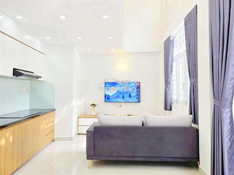 Nhà bán hẻm 3,5m phan văn trị gần mặt tiền 5 tầng đầy đủ nội thất 