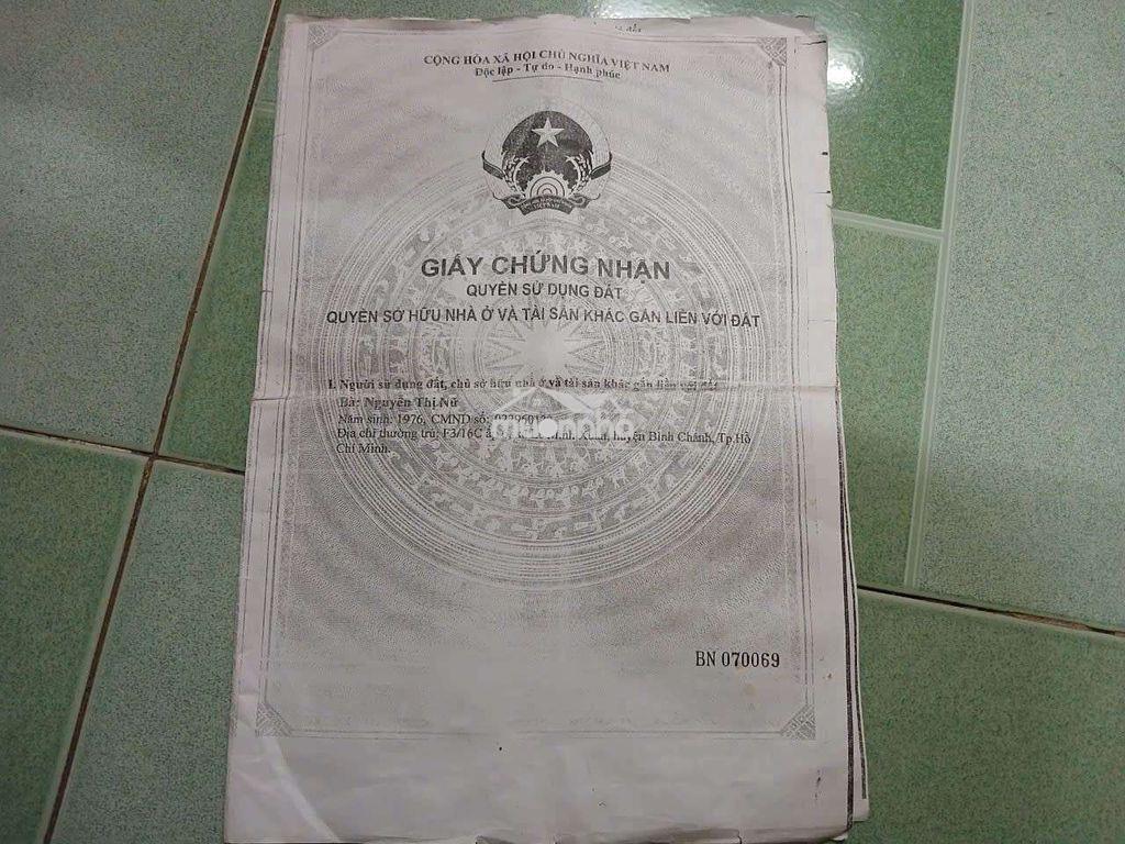 Bán nhà hẻm trần văn giàu  - Ảnh 4