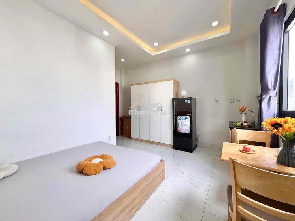 Emart phan huy ích - cửa sổ thoáng - full tiện nghi - sách vali và ở - Ảnh 4
