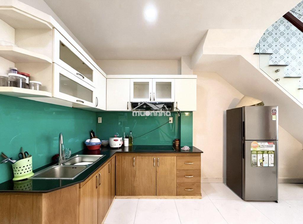 Nhà tân bình 4 tầng lạc long quân, 39m2, ko lộ giới, hẻm 4m, vuông vức - Ảnh 4