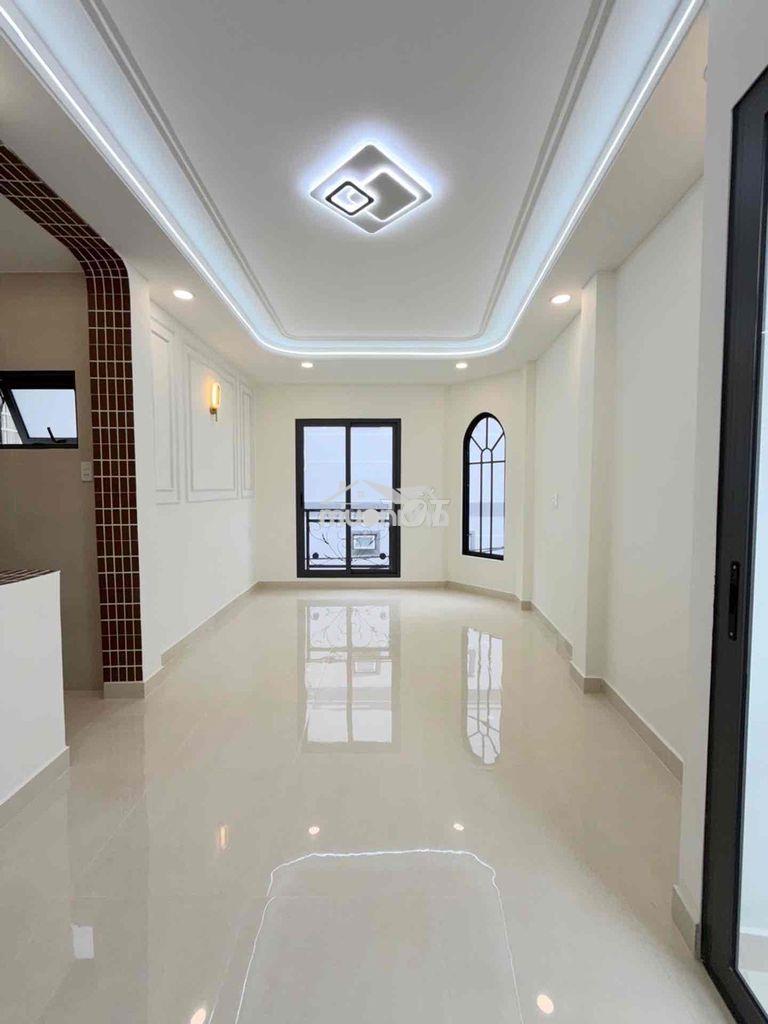 Nhỉnh 8 tỷ  - hẻm 4m trước nhà - xây mới 4 tầng + st btct - căn góc - - Ảnh 4