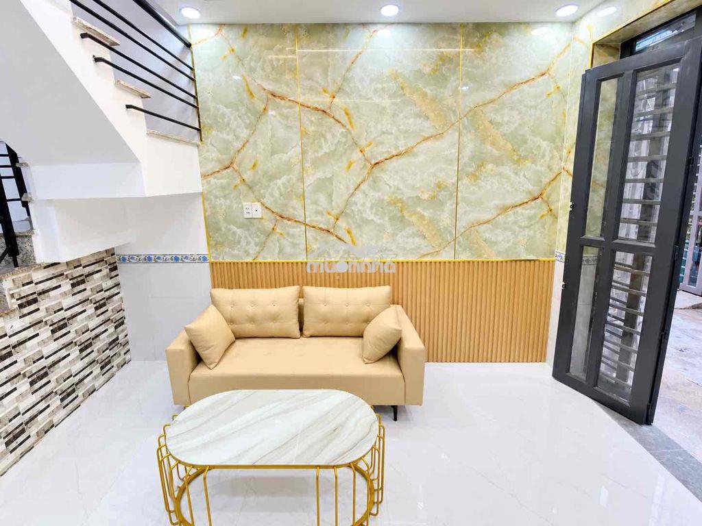 Bán nhà mới ở liền thổ cư 1 lầu,thạnh lộc 40 q12 - Ảnh 4