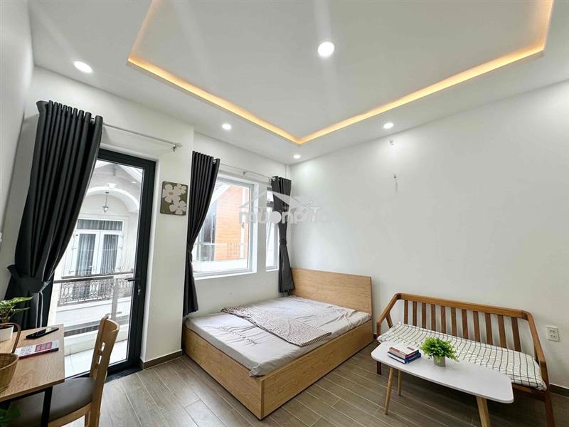 Cho thuê phòng trọ giá rẻ full nội thất mới có ban công thoáng mát