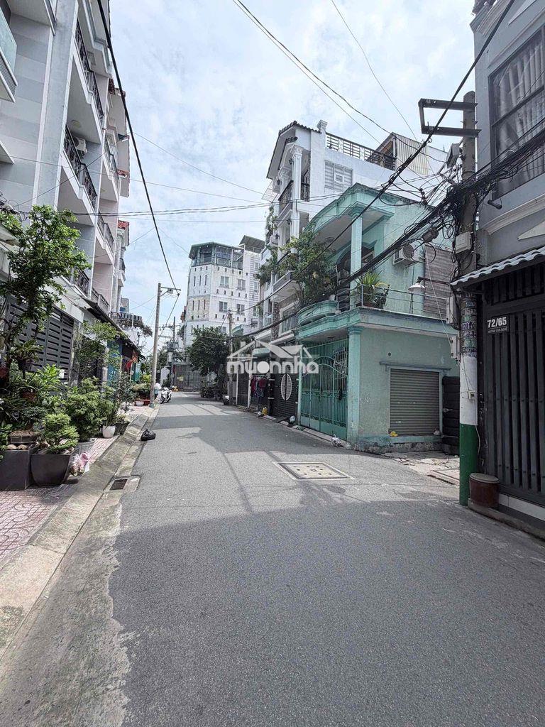 Nhà hem ô tô trệt lầu đúc p15 tân bình