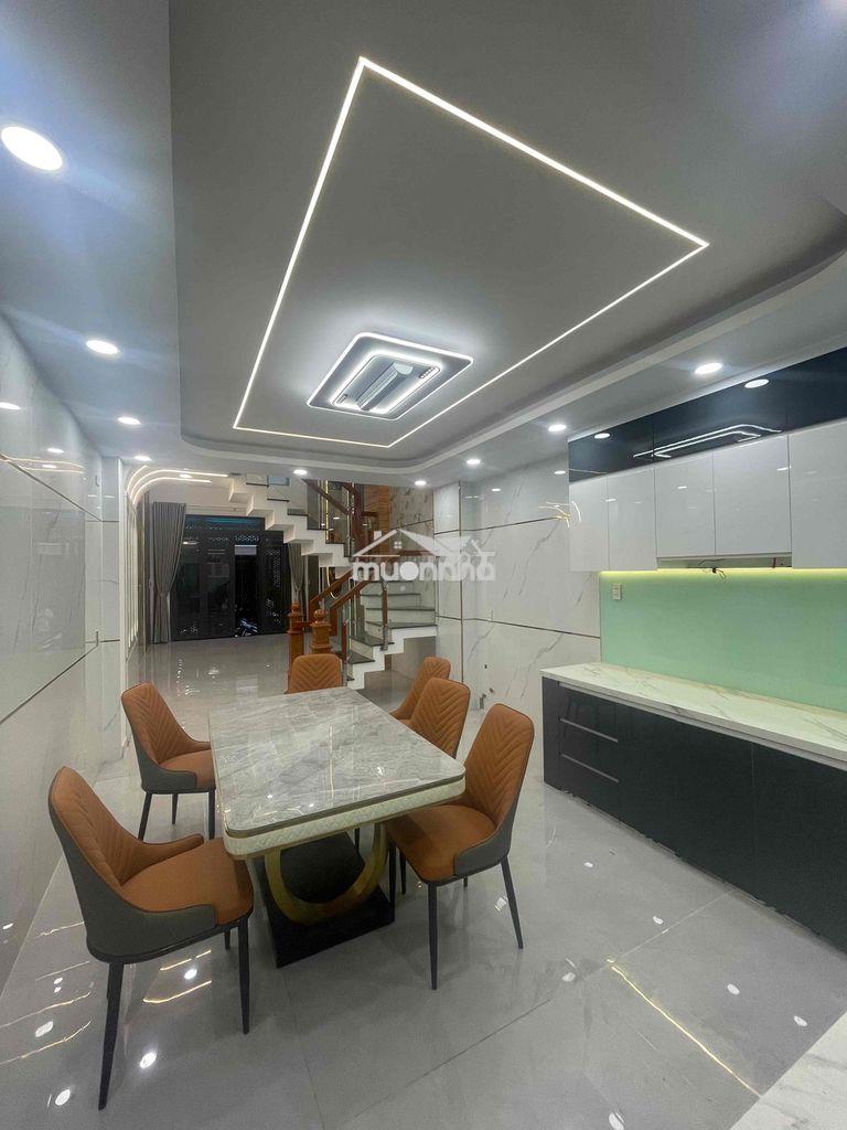 Nhà mới xây hương lộ 2, 4.5 lầu 4x17m full nội thất hẻm xe hơi. 6.3 ty - Ảnh 3