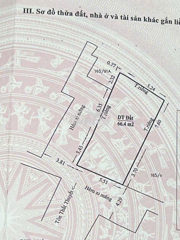 Tôi chính chủ bán gấp nhà diện tích 66,4m² mặt tiền 5.5m hướng tây nam - Ảnh 2